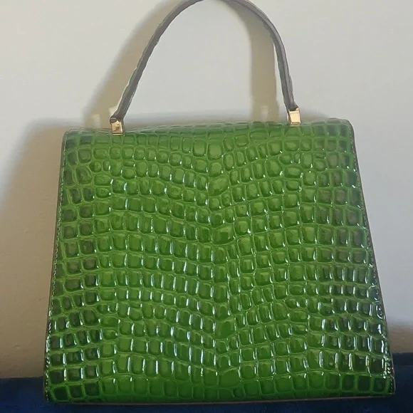 Green Patent Handbag - Picture 2 of 7